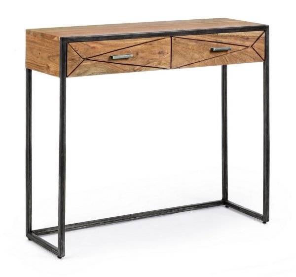 Console en bois d'acacia